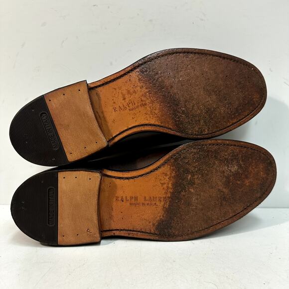 NEW HEELS Allen Edmonds x Polo Ralph Lauren Sanderson Longwing Derby USA 7.5 D main image 7